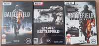 BATTLEFIELD - 3 oddzielne gry PC - bez klucza