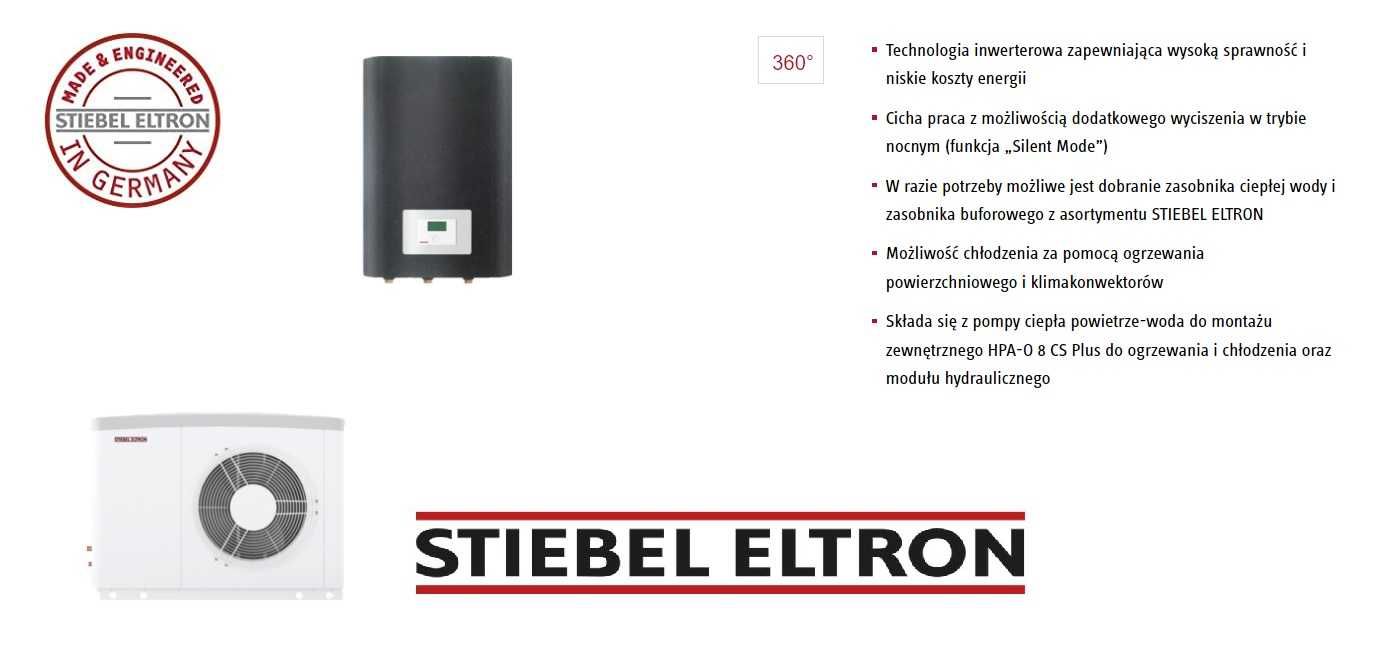 Pompa ciepła STIEBEL ELTRON HPA 8 kW cs Plus Flex Set Dostawa 24h