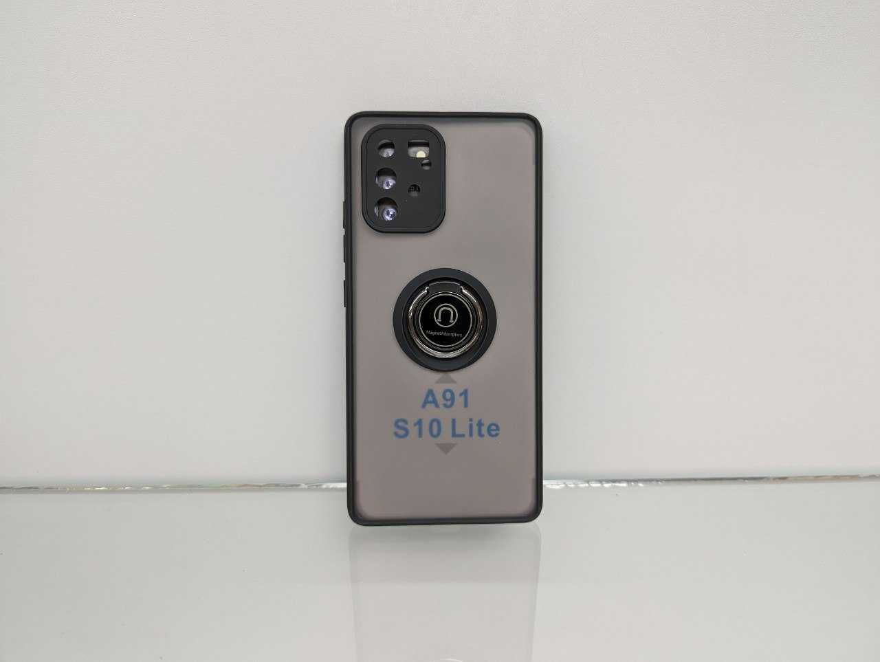 Samsung Galaxy S10 Lite Противоударный чехол с кольцом new