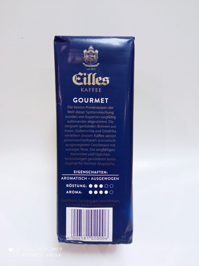 Eilles Kaffee Gourmet 500 g kawa z Niemiec