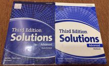 Підручник і зошит з англійської мови, solutions advanced
