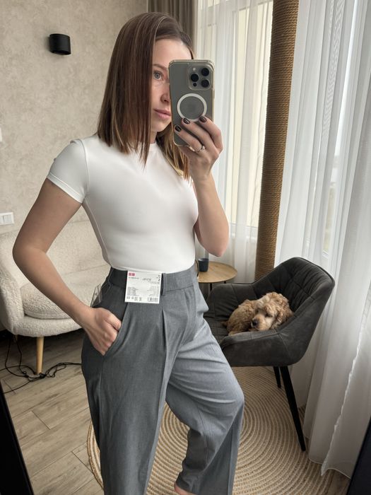 Нові штани Uniqlo брюки базові