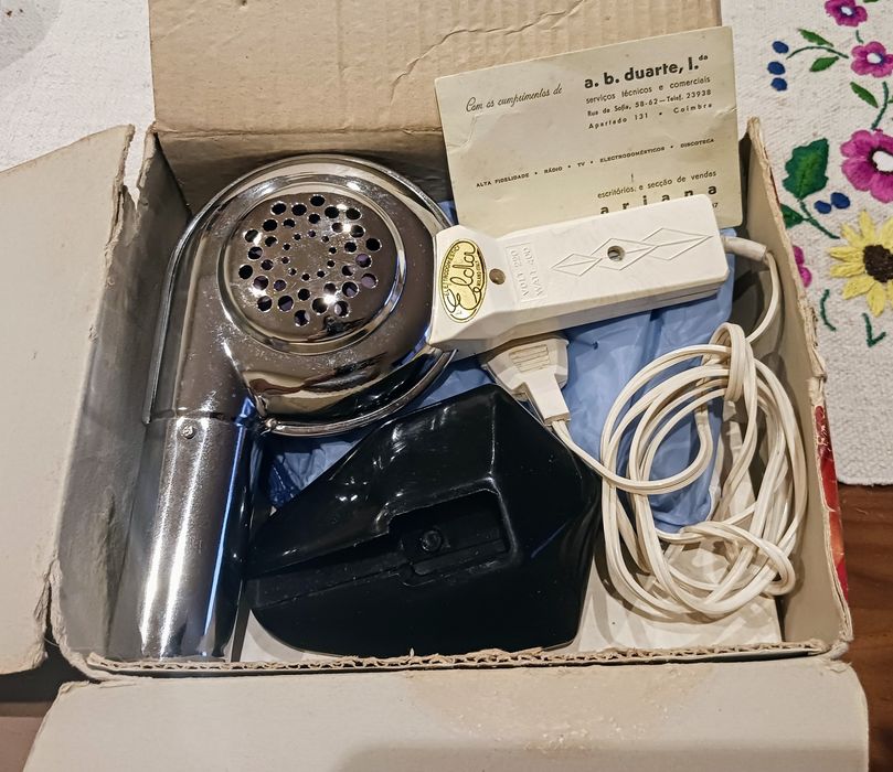 Secador de cabelo vintage