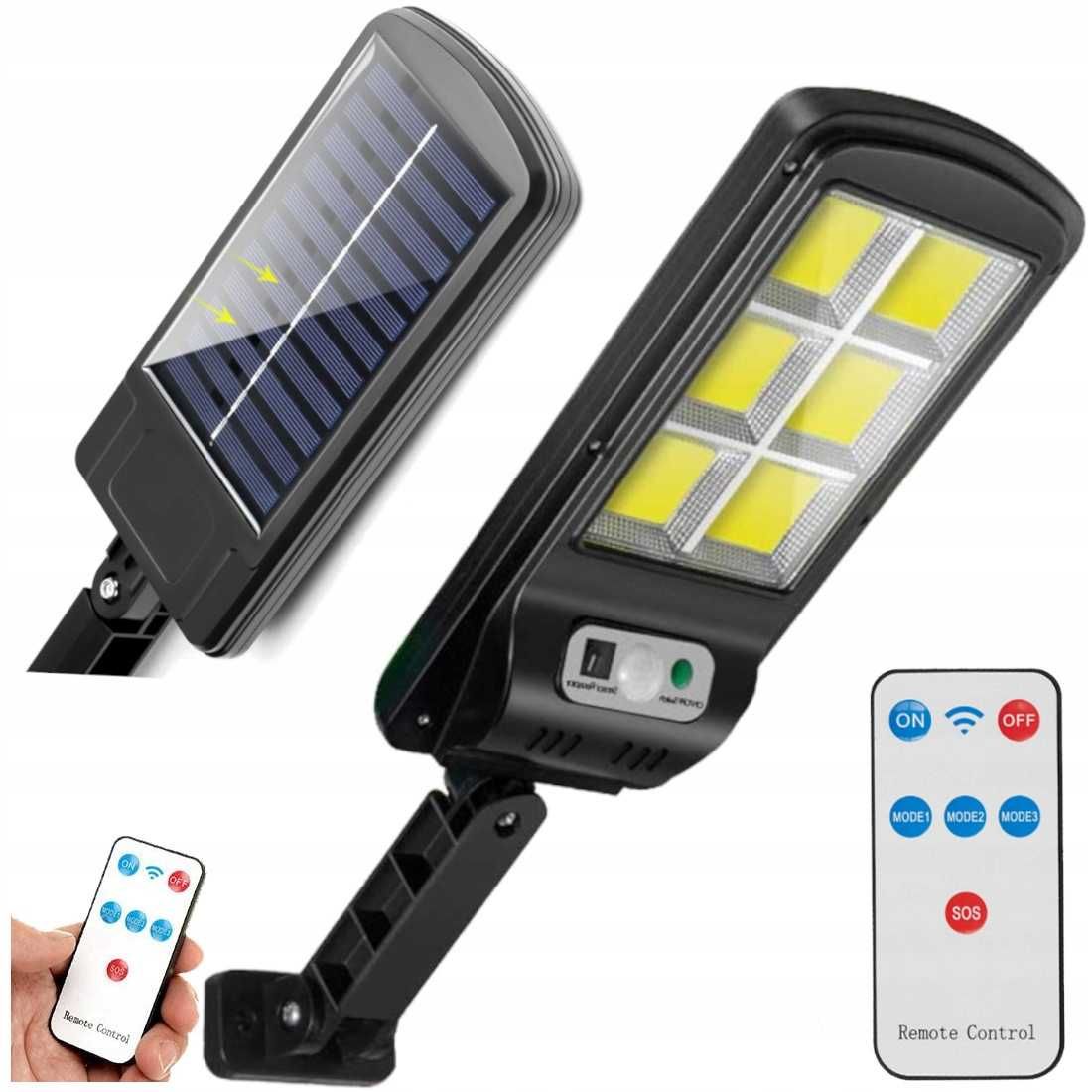 Lampa uliczna Lampa solarna zasilanie solar solarne led Halogen