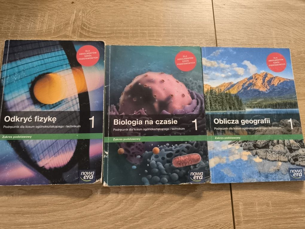 Nowa era- fizyka biologia geografia kl 1