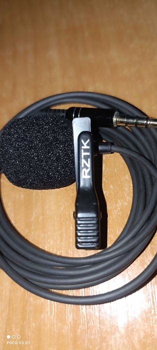 Мікрофон петличний RZTK Micro S2 Black