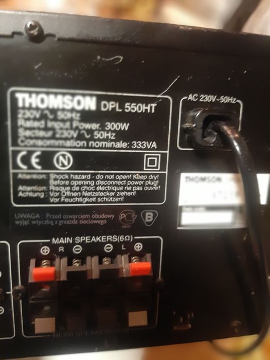 Ampituner Thomson DPL-550 HT