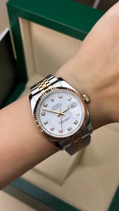 Годинник ROLEX Datejust 36mm Сталь/ Золото