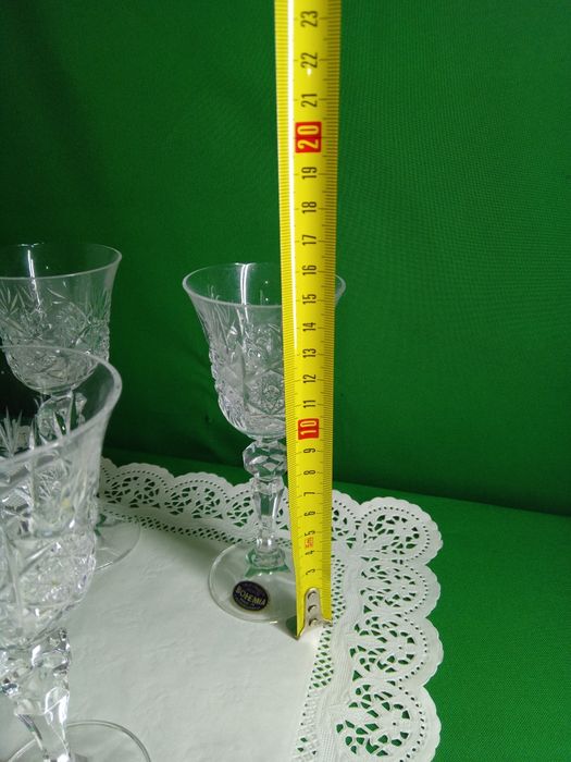 Набор хрустальных бокалов Bohemia, Чехословакия (6 шт.)