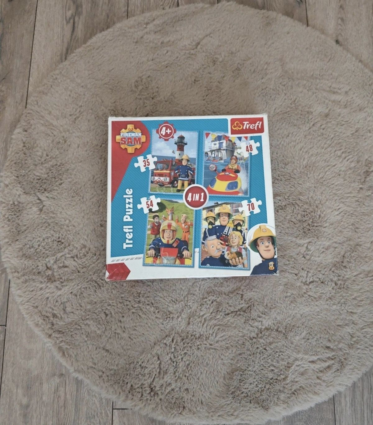 Puzzle Trefl, Strażak Sam , 4 w 1 , 4 +