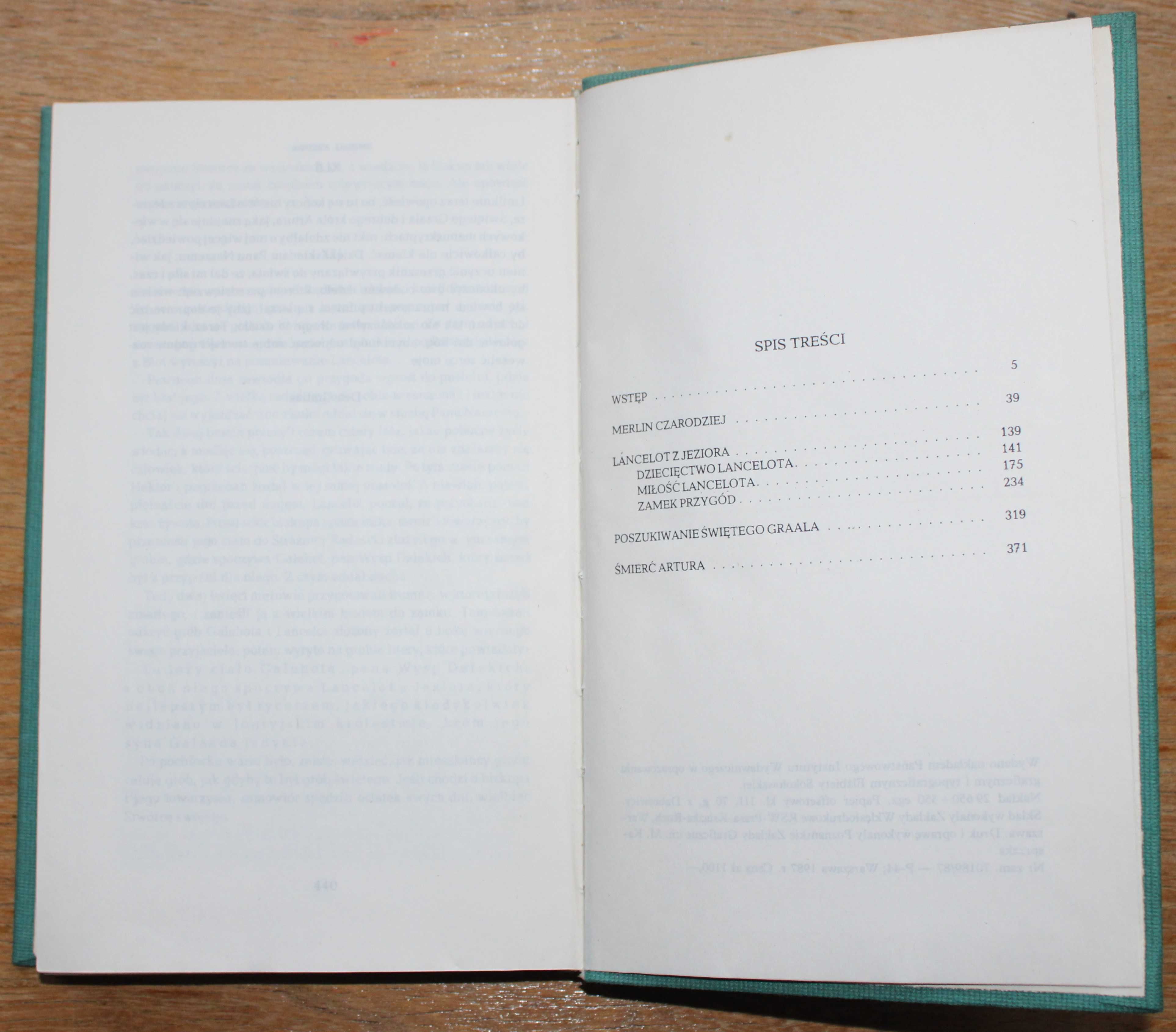 Opowieści okrągłego stołu, oprac. Jacques Boulenger, PIW 1987