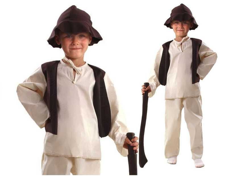 Strój Przebranie Kostium PASTUSZEK 7-8 LAT