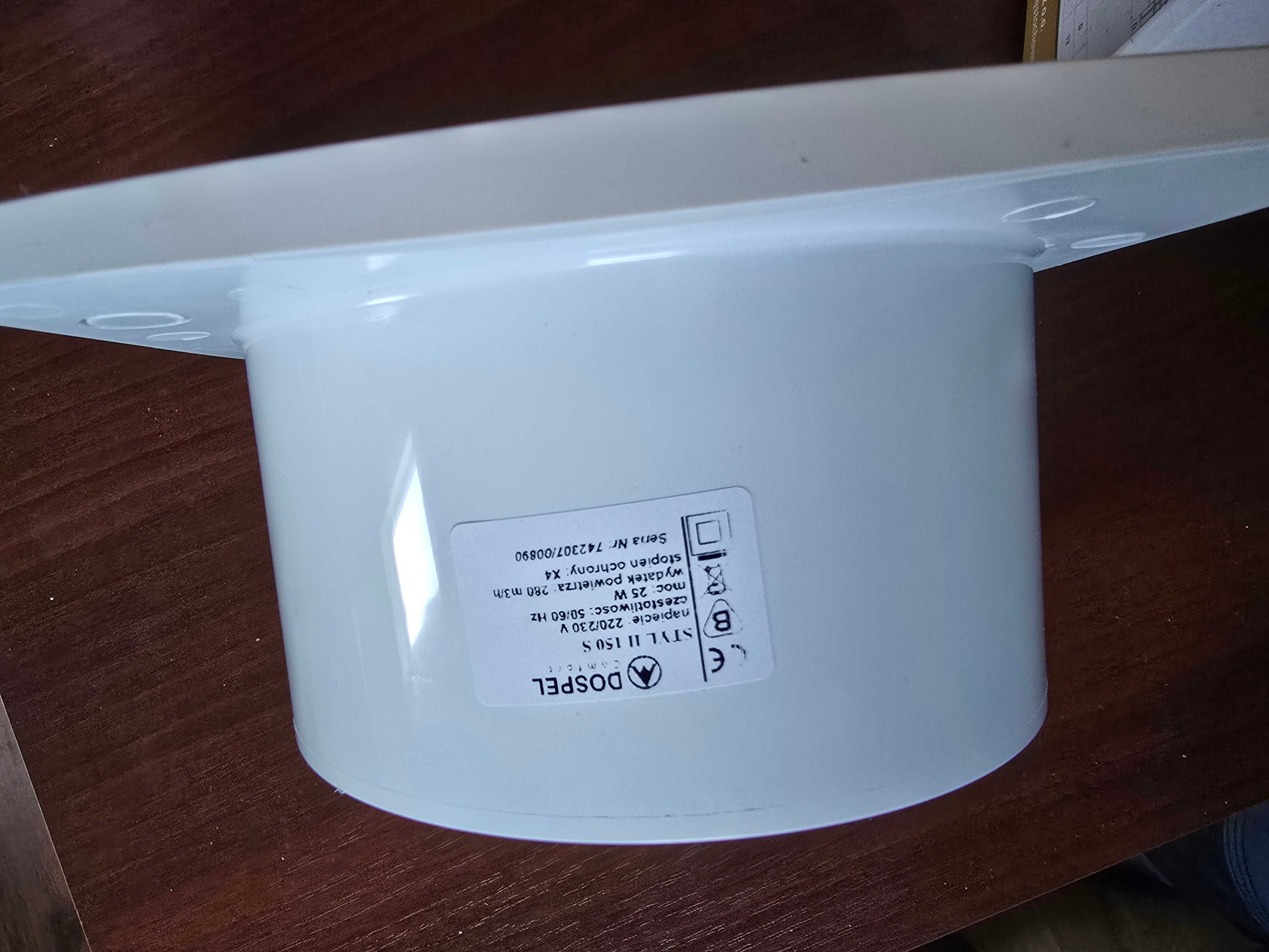 wentylator domowy osiowy Dospel Styll II Fi 150