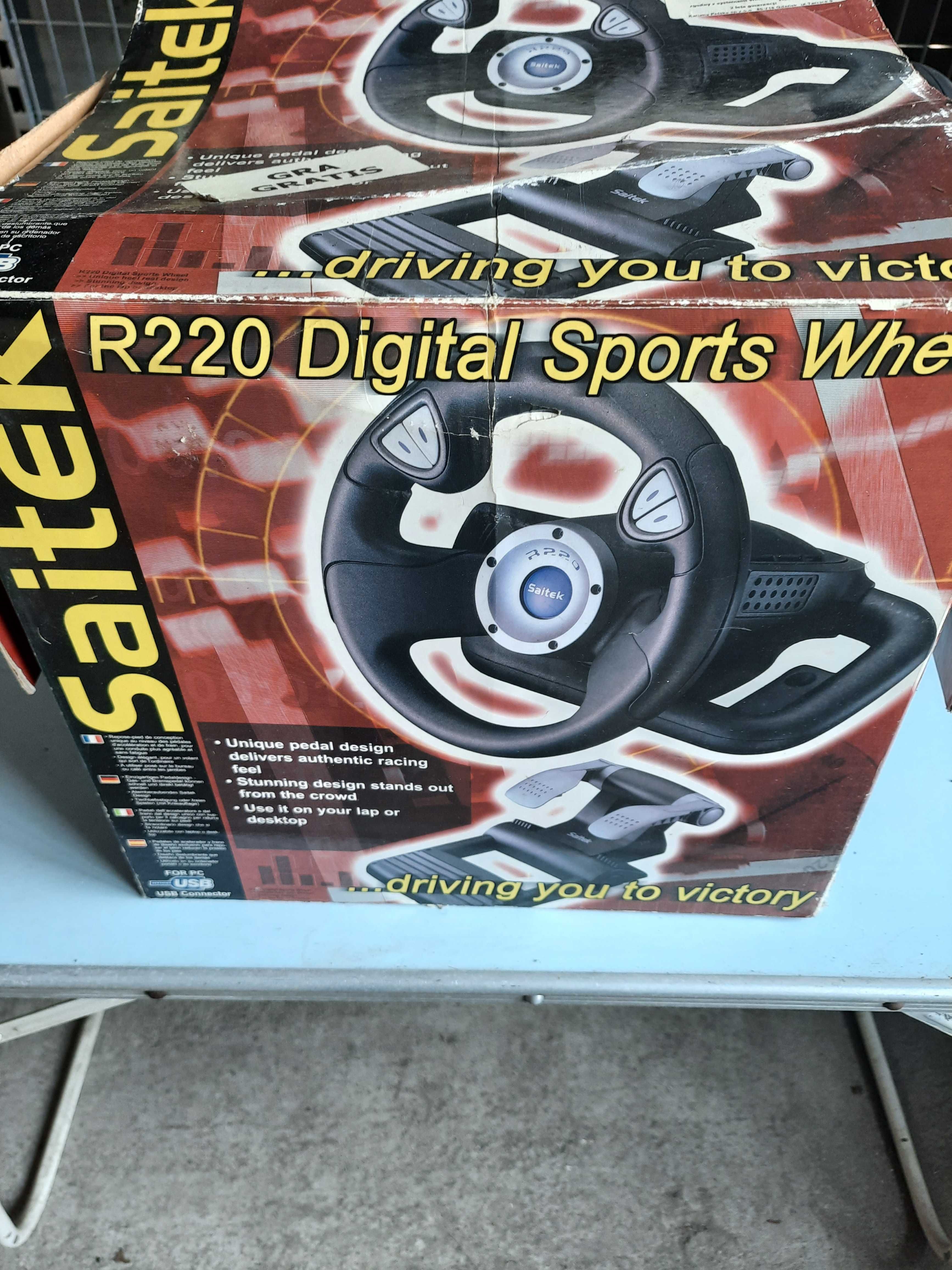 Kierownica saitek r 220 sports digital