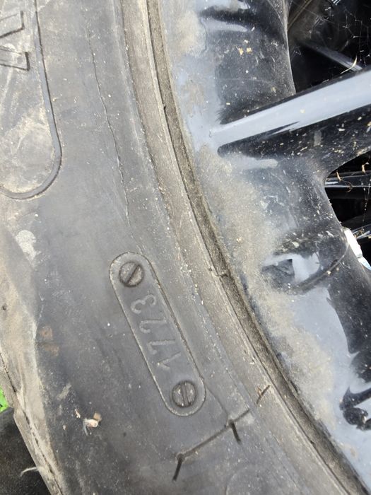 Alu 17 5x110 opony prawie nowe lato alfa