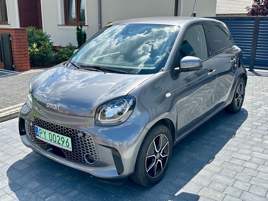 Smart Forfour elektryczny 2x ładowarka 2021r faktura VAT 23%
