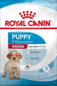 Royal Canin Medium Puppy 15kg 15 opakowań po 1kg