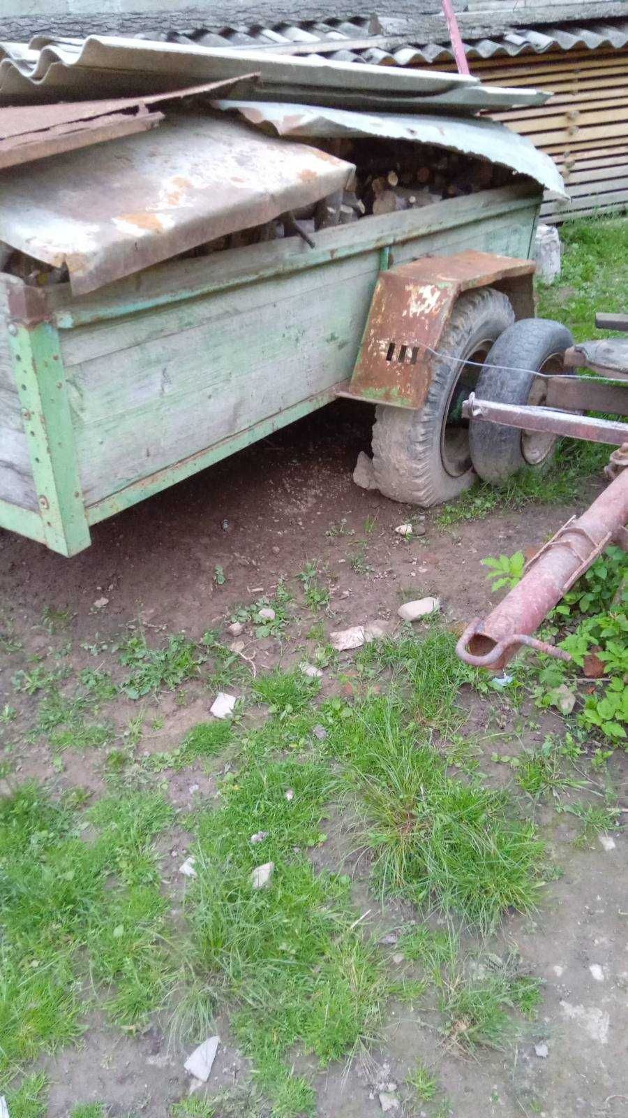 Продається причеп одноосний саморобний