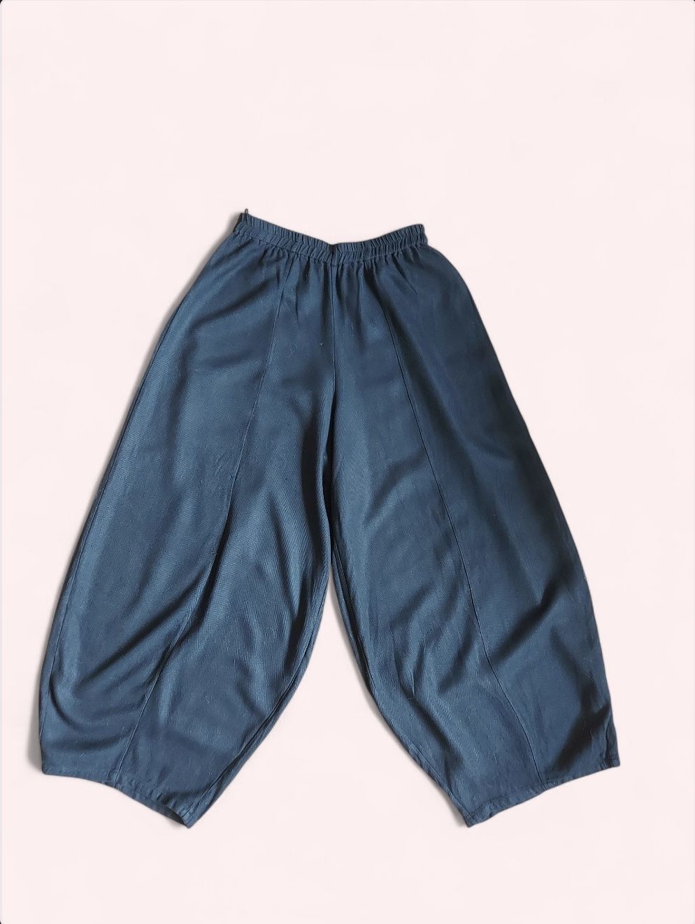 Штани в стилі бохо ( m- xl). Оверсайз. Віскоза+льон