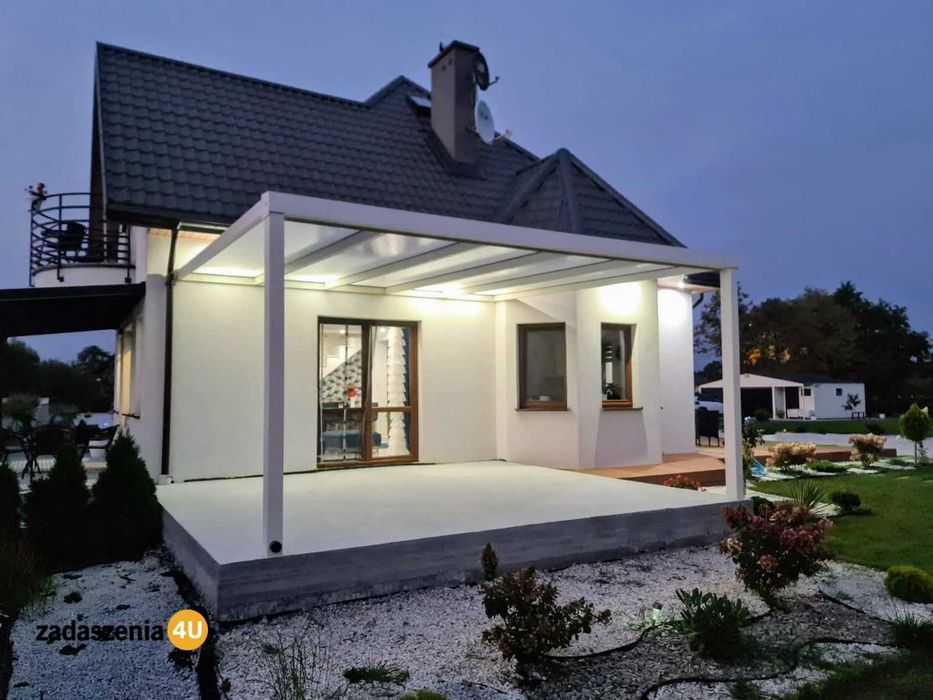 Zadaszenie tarasu, wiaty, pergole, szklane zabudowy, ogrody zimowe