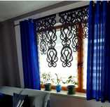 Firana panel ekranowy 60x100 cm żakard dekoracja okienna 2 sztuki