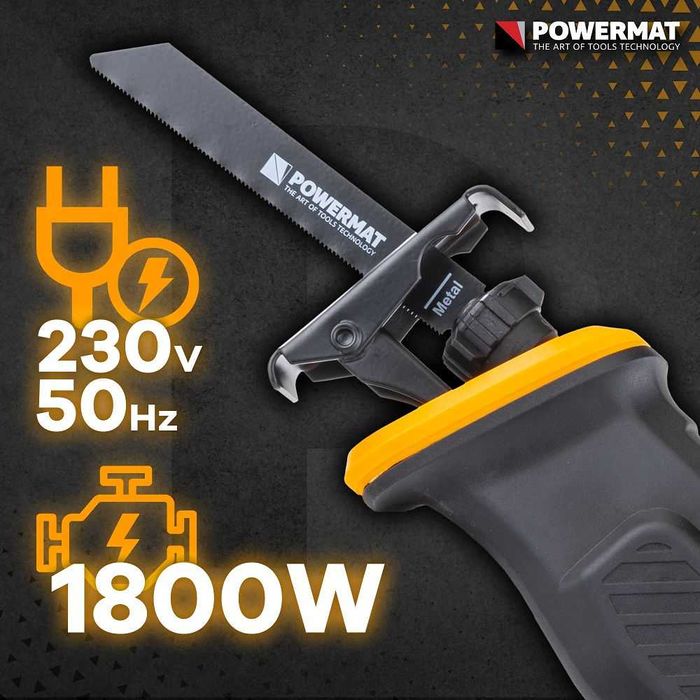 Piła SZABLASTA Lisica  MOCNA 1800W 230V