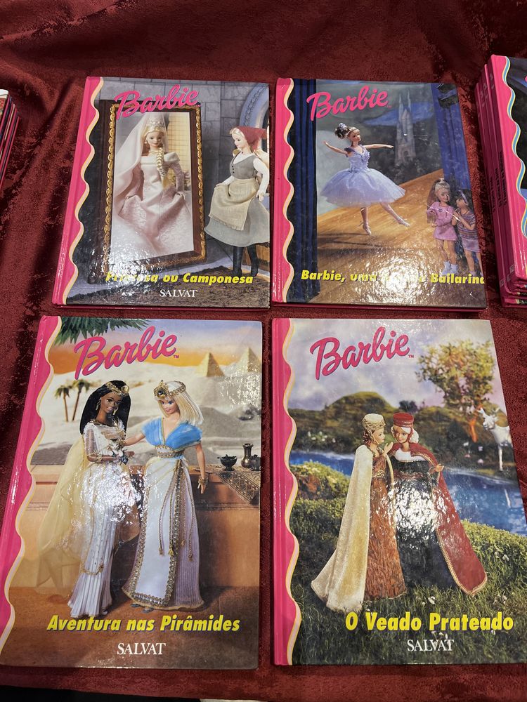 Colecao de 12 livros Barbie