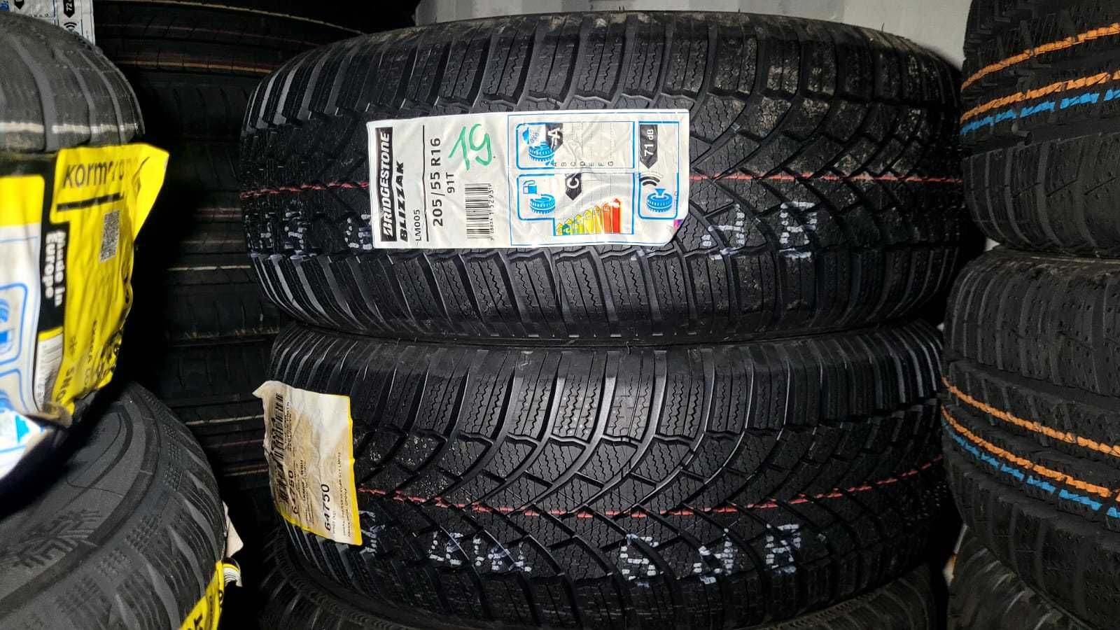 205/55r16 91T Opona Zimowa Blizzak LM005, 2019r.