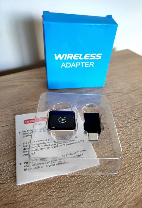 Bezprzewodowy adapter CarPlay/Android Auto