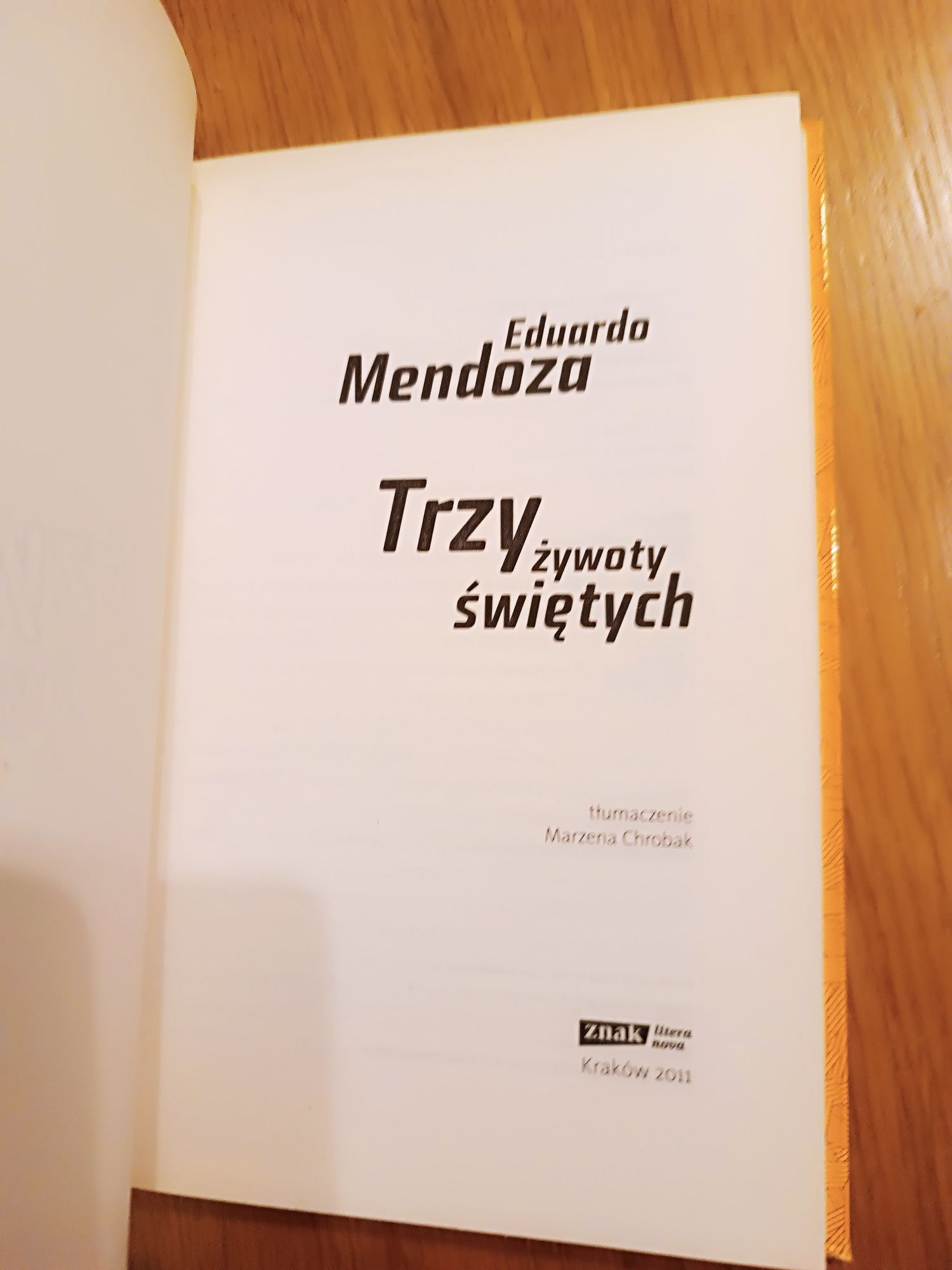 Trzy żywoty świętych Mendoza