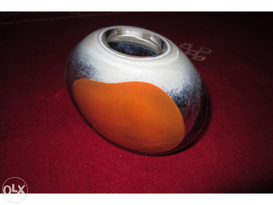 Jarra em vidro decorativo - Marinha Grande