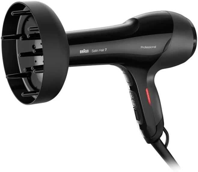 фен професійний Braun Satin Hair 7 SensoDryer чорний