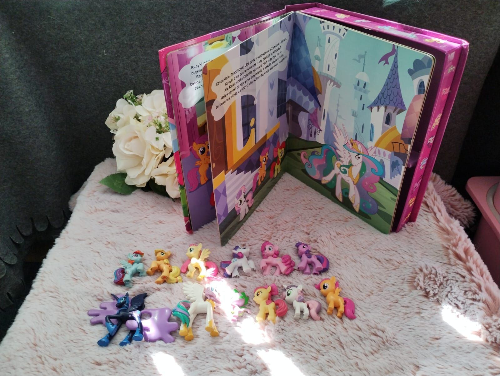 Kucyki My Little Pony wszystkie przyjaciółki znaczkowa liga Celestia L