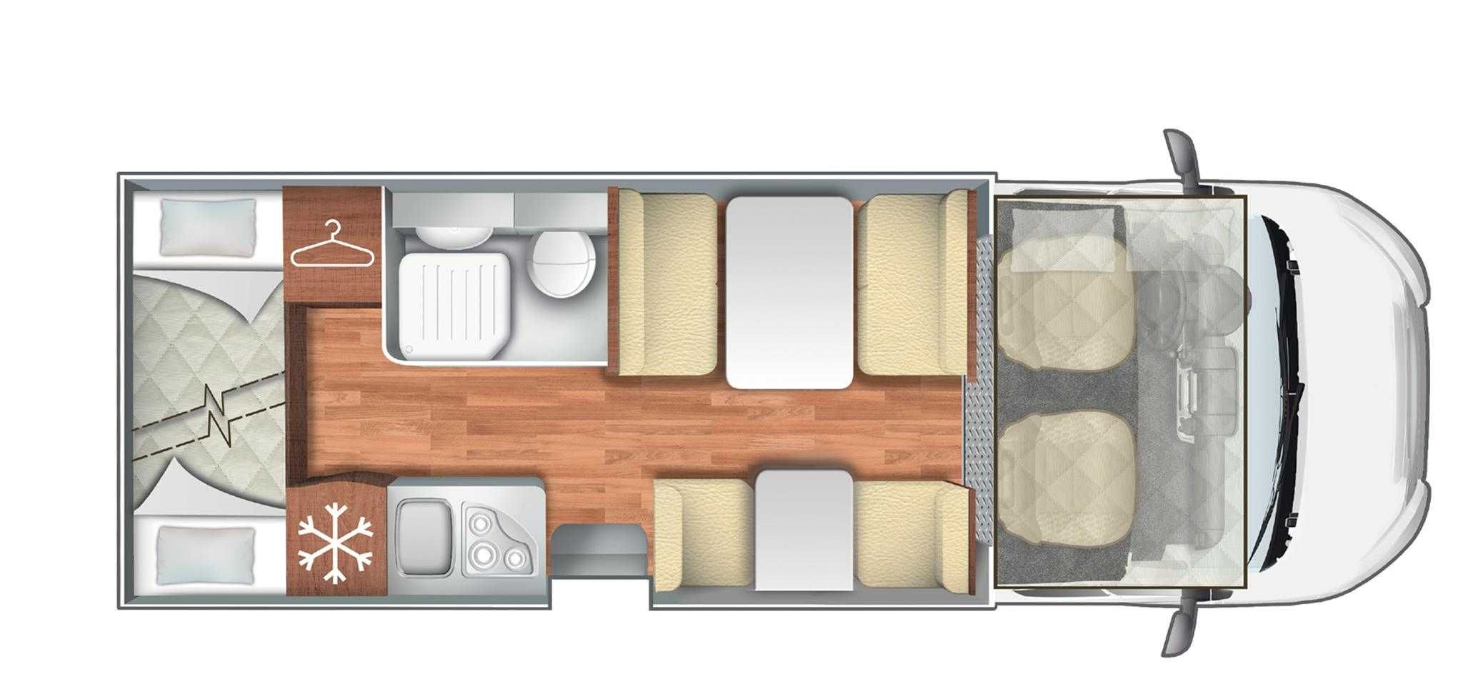 Kamper 7-osobowy Ford 2019 do wynajęcia,  Wolne terminy !!!