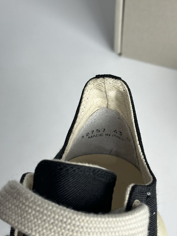 Rick Owens Ramones jumbo lace laces abstract кеди кросівки кросовки 43