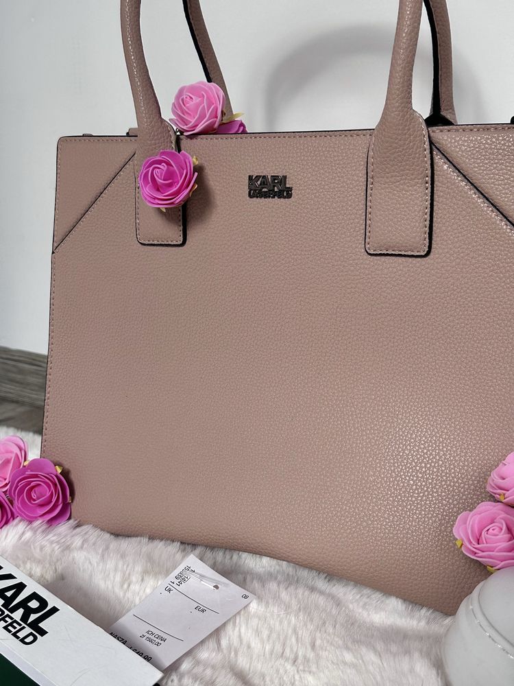 Oryginalna nowa torbeka Karl Lagerfeld guess shopperka torba bag kors