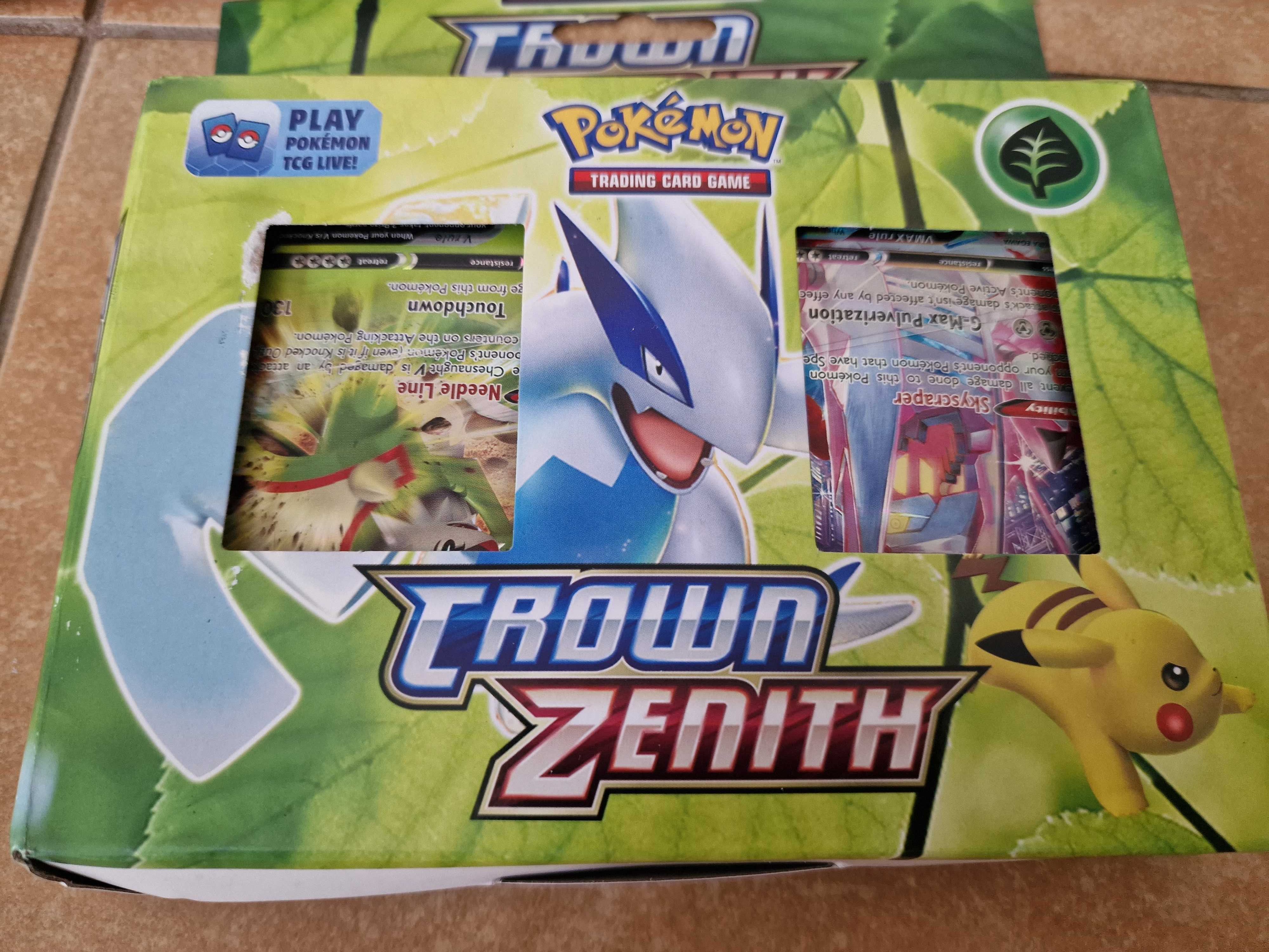 Zestaw kart Pokemon Crown Zenith