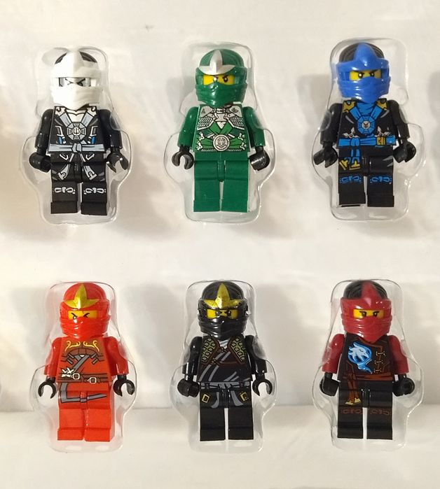 Набор мини-фигурок лего Ниндзяго/Ninjago 12-шт.