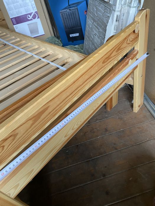 Łóżko drewniane  sosnowe  80x200