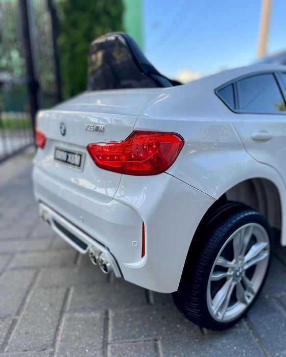 СуперЦіна‼️Дитячий Електромобіль BMW X6M BLACK,WHITE • Дитяче Авто БМВ