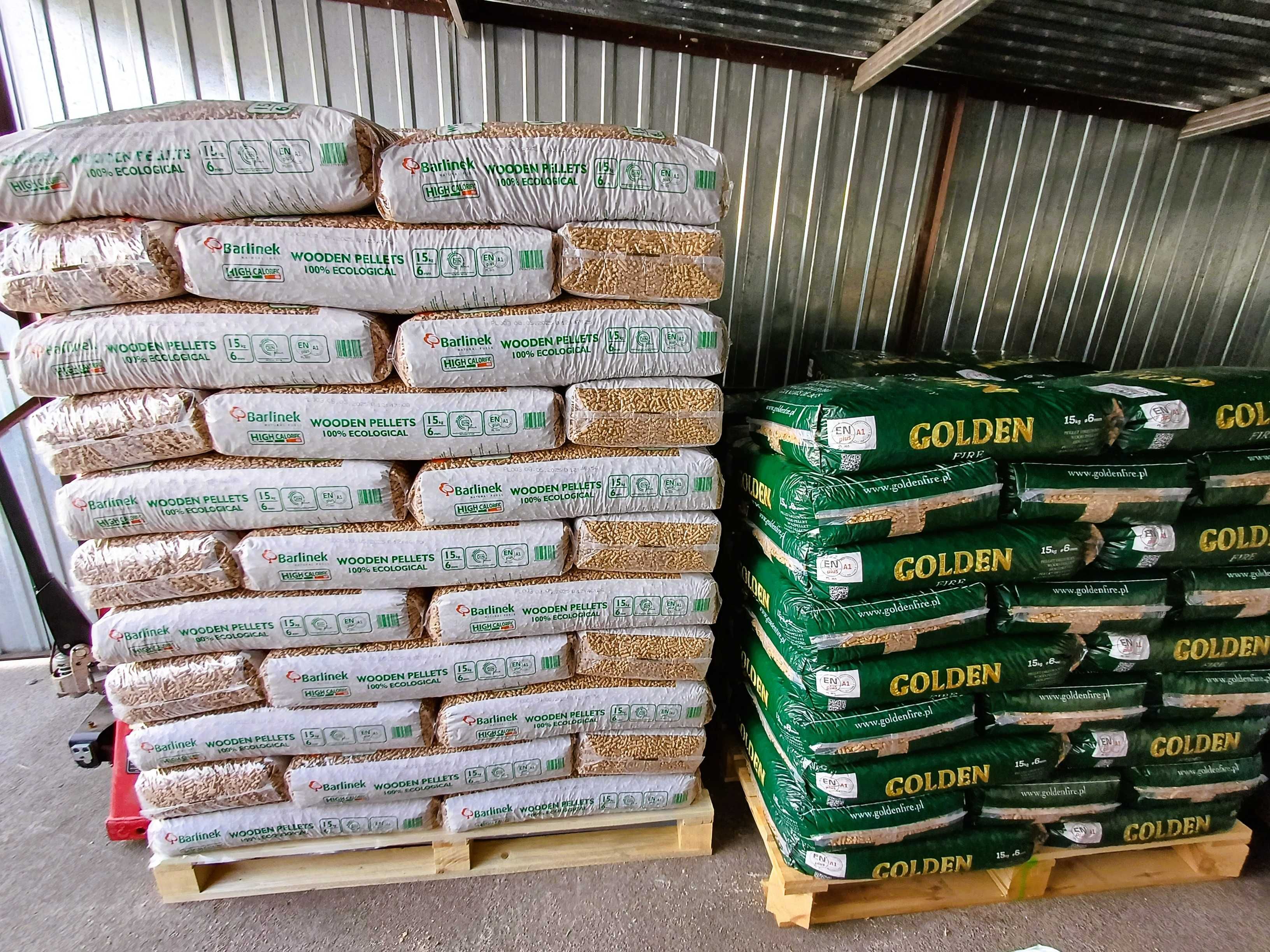 Pellet BARLINEK A1 EN PLUS DIN Plus pelet Transport GRATIS