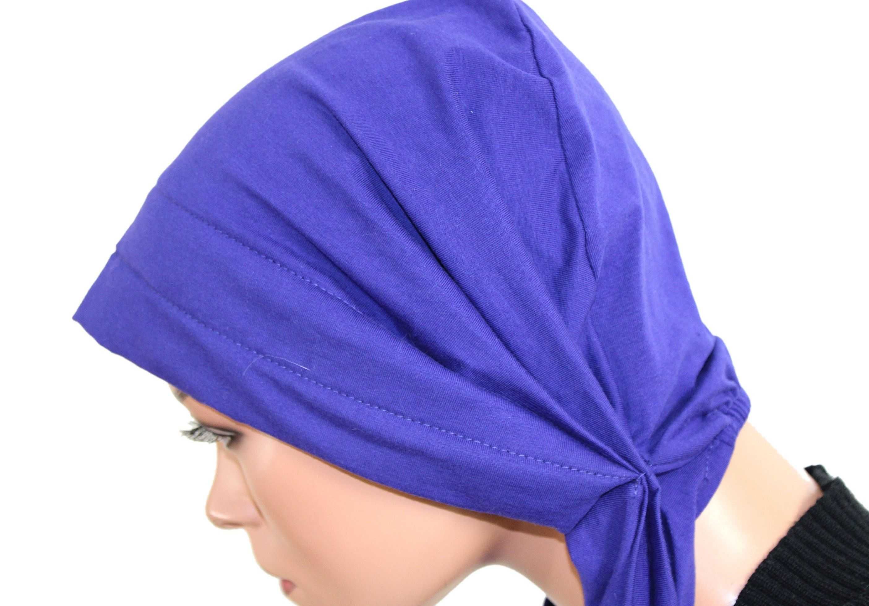 b9 LOEVENICH Modna Bawełniana Damska Czapka Turban One Size