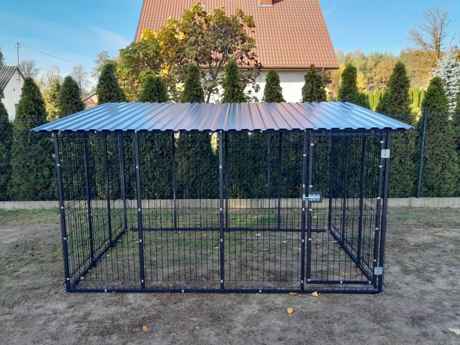 Kojec Boks Klatka Zagroda 3x2m Panelowy Panel 3D Wzmocniona Rama