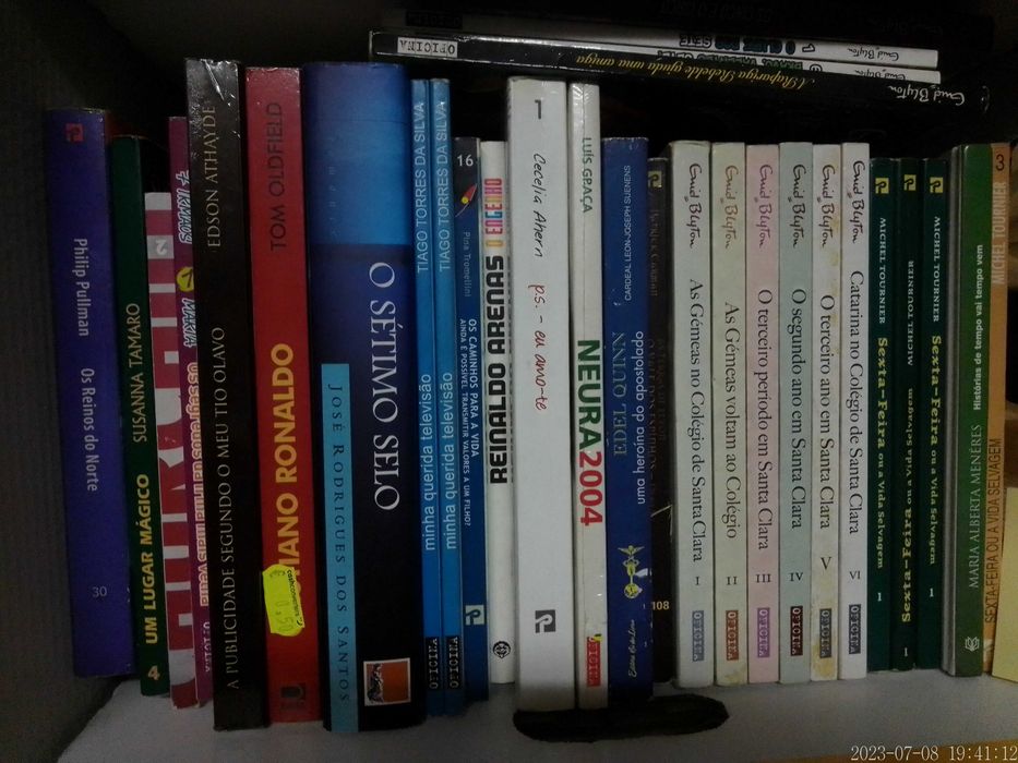 LOTE 74 + 75 - LIVROS Diversos - Vendidos EM SEPARADO - Preços Vários