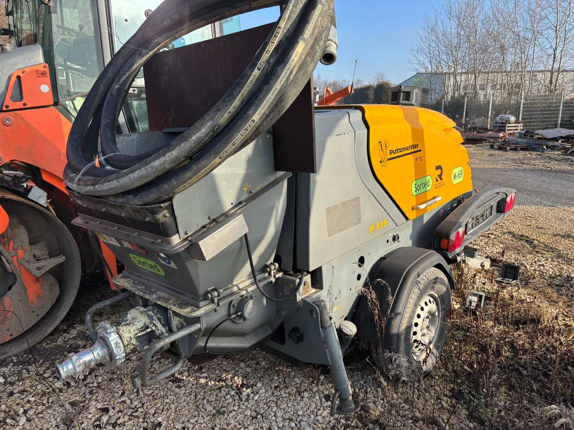 Pompa do betonu Putzmeister P715 TD