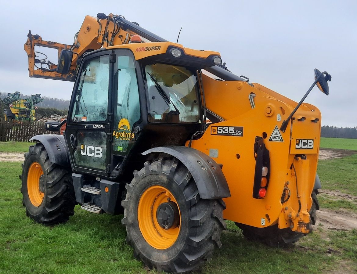 JCB 535-95 Agri Super ładowarka teleskopowa 9,5m bez dpf i adblue