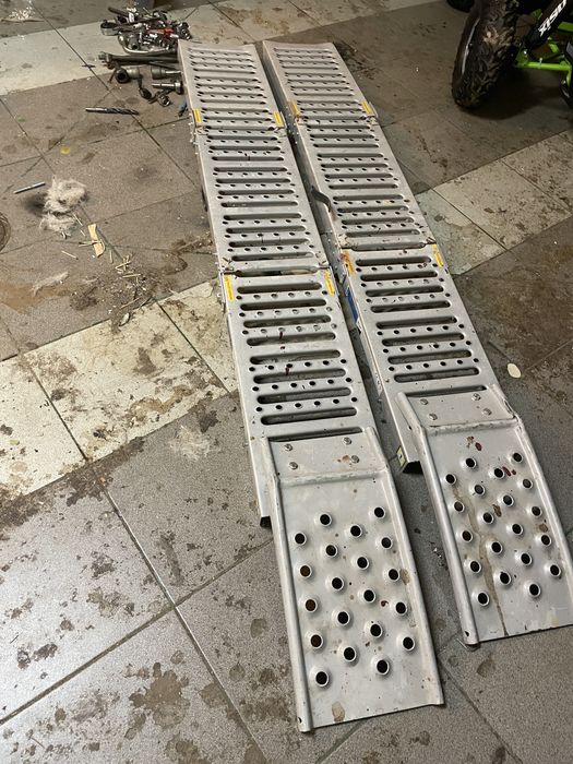 Najazdy  Rampa Stalowa Składana 2m