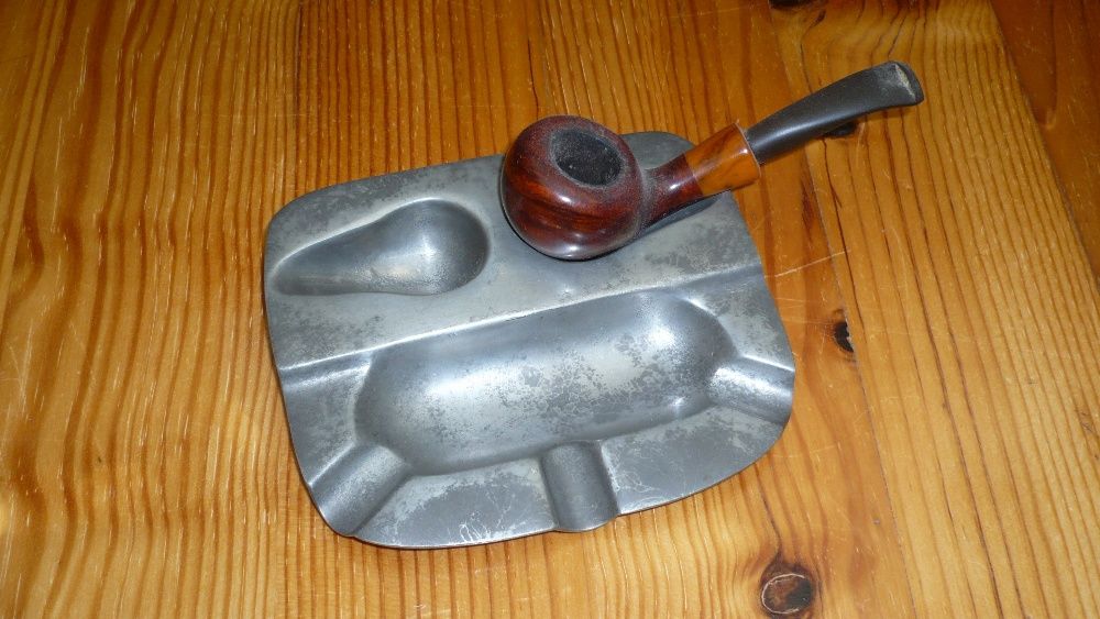 Cinzeiro em Estanho Fino - Antigo