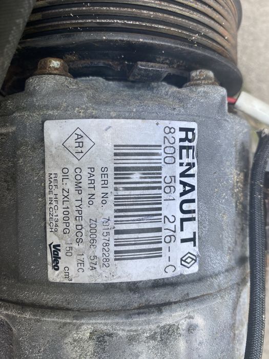 spręzarka klimatyzacji renault trafic  laguna 3 2.0 dci