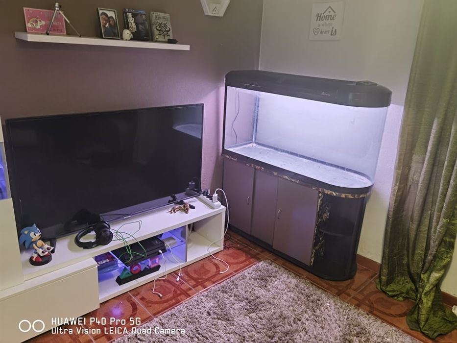 Aquario 1.20m com movel